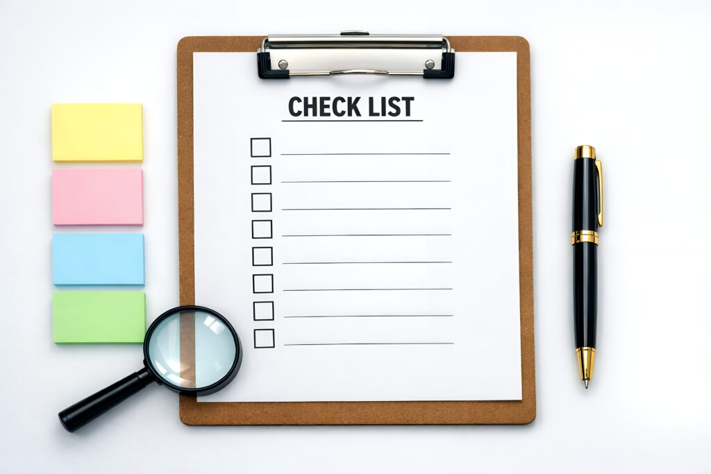 投稿前チェックリスト｜PR表記・法規制対応