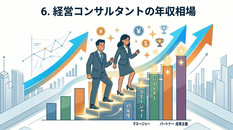 6. 経営コンサルタントの年収相場