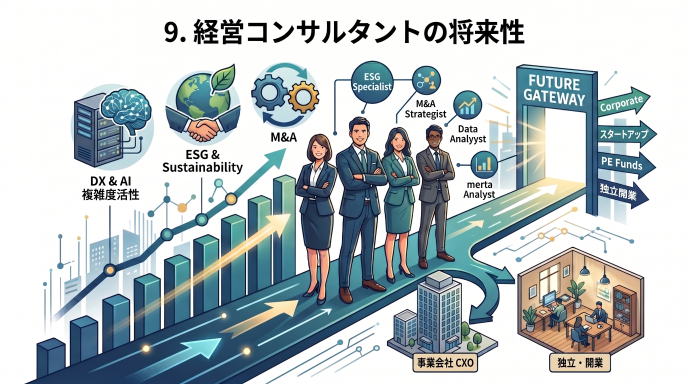 9. 経営コンサルタントの将来性