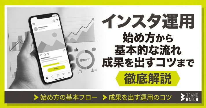 インスタ運用とは？始め方から基本的な流れ、成果を出すコツまで徹底解説